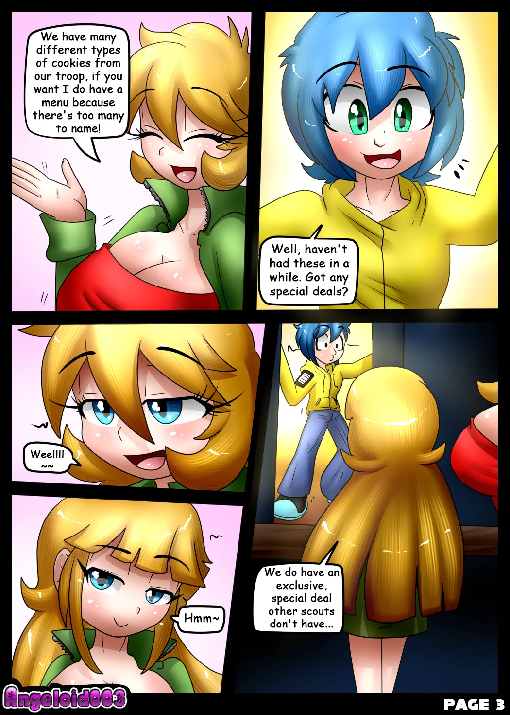 Scouts of Oppai page 3 full