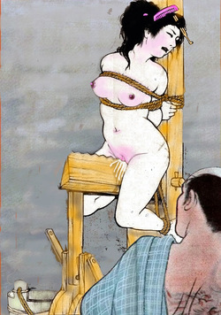 Wooden-pony-ride &  Tight-line walking by Cunt