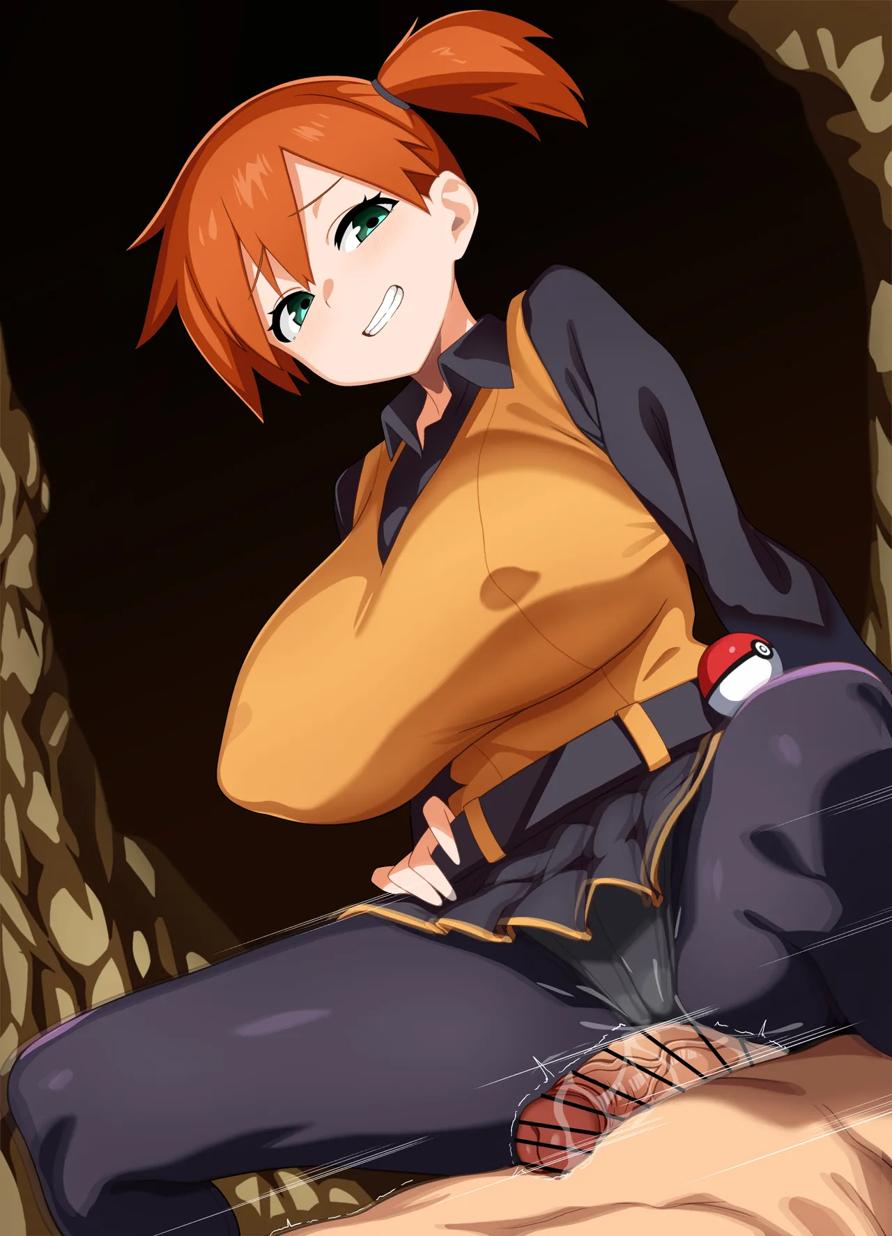 カスミ エリトレ衣装 素股騎乗 台詞付きCG page 8 full
