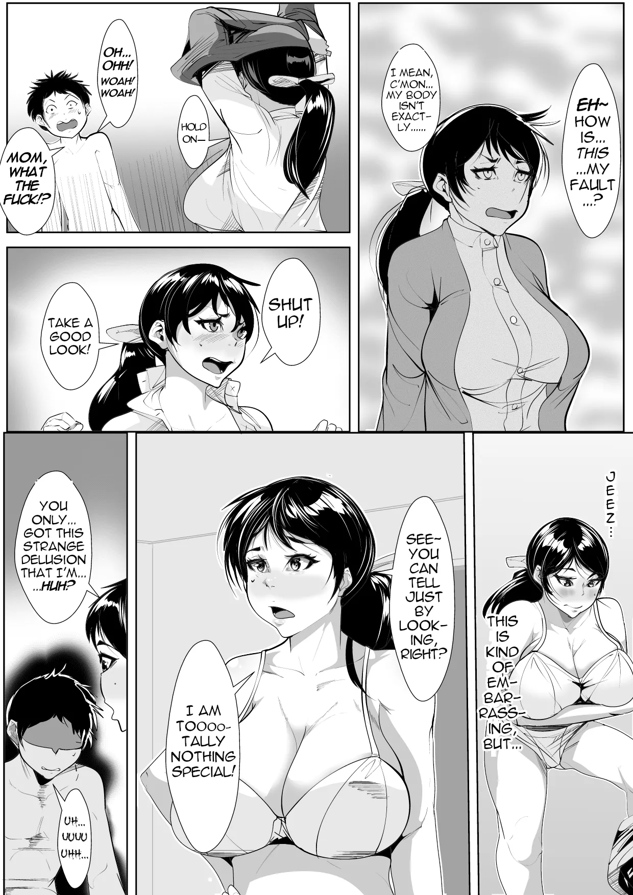 Musuko Chinpo ni Osowarete… | Assaulted by Her Son's Cock… page 8 full
