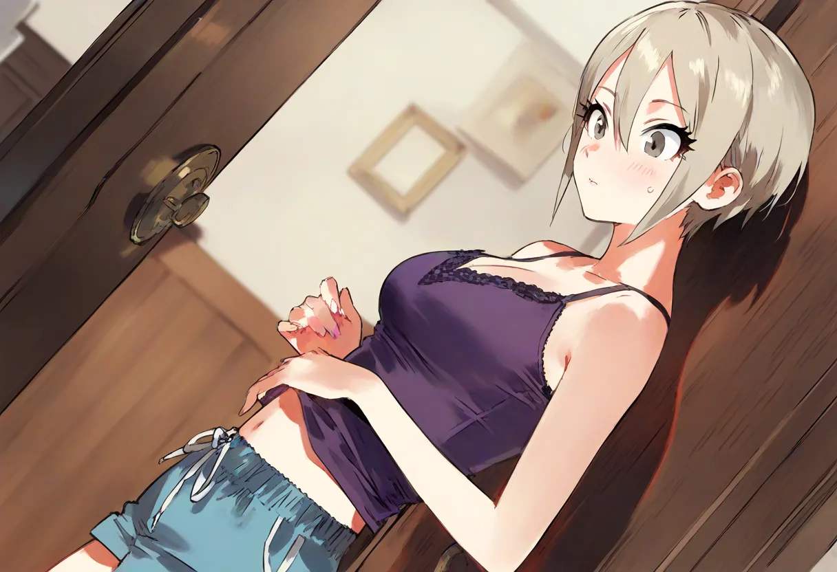 【cl-_-lo】【AI Generated】 周子が隣のデカチンに寝取られる話 page 5 full