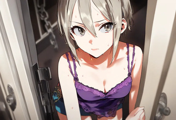 【cl-_-lo】【AI Generated】 周子が隣のデカチンに寝取られる話 cover