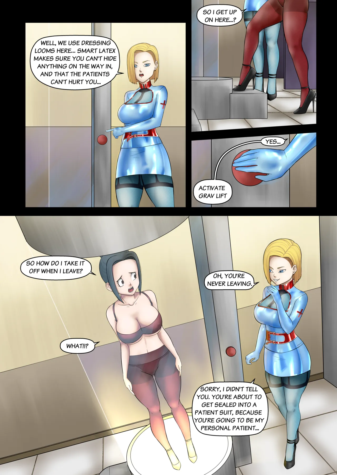 DBZ Chi-Chi's Asylum Visit page 8 full