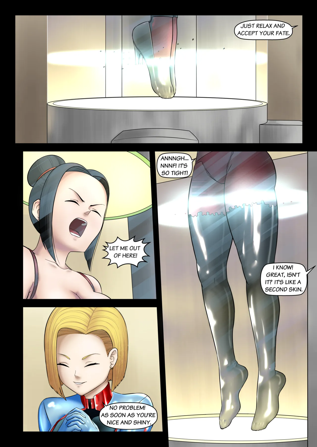 DBZ Chi-Chi's Asylum Visit page 9 full