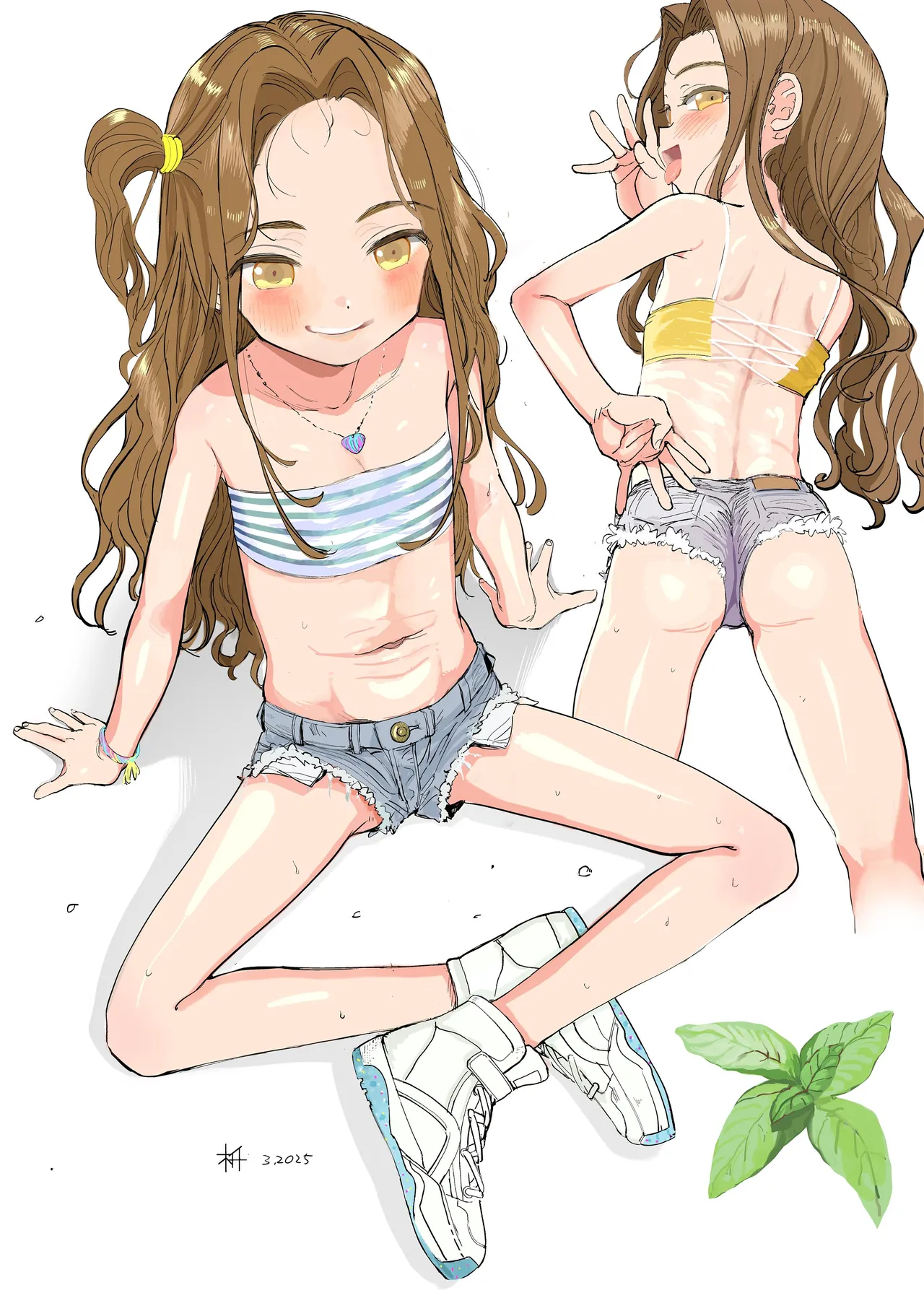 ホットパンツイーファちゃん📝 差分あり page 2 full