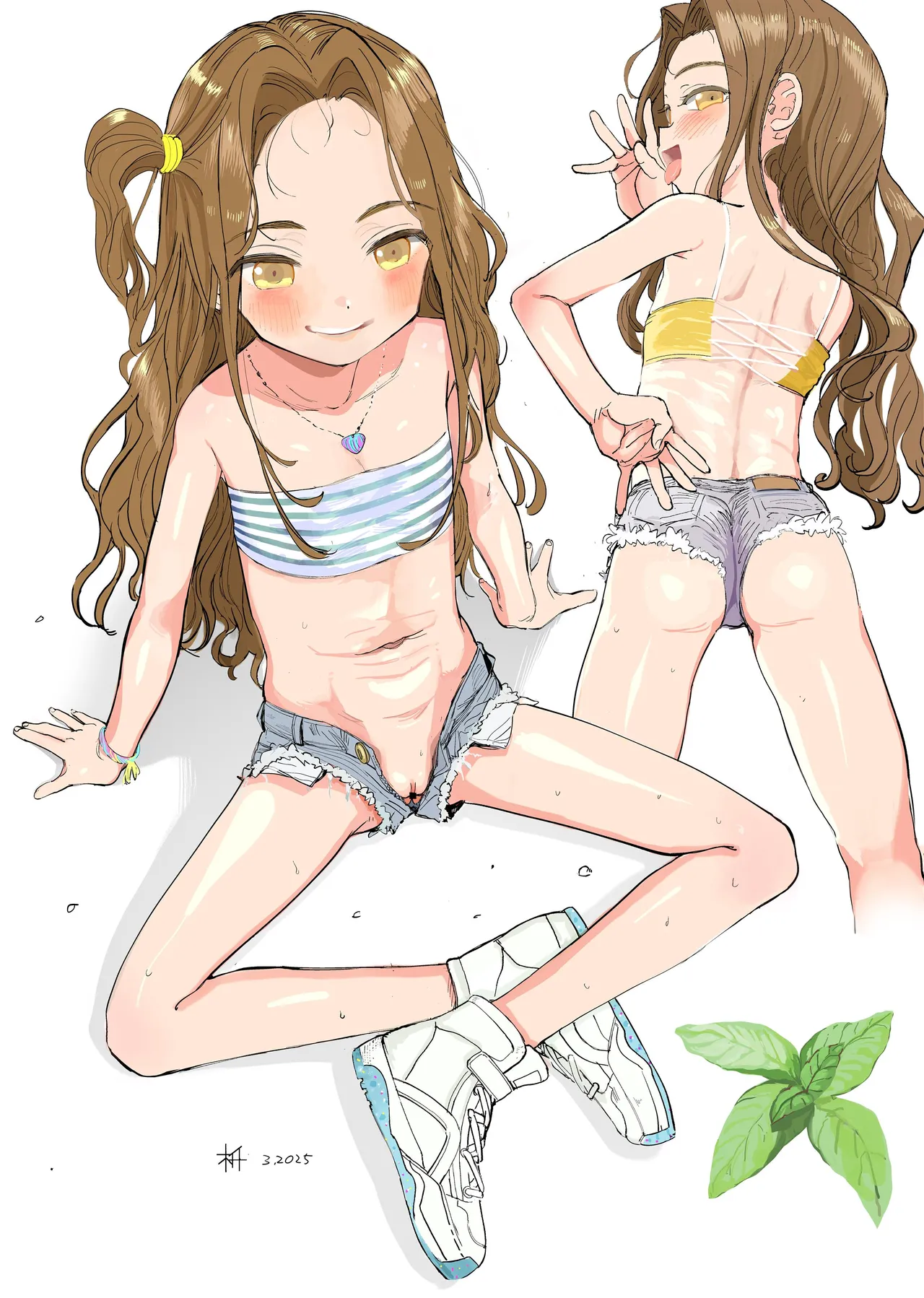 ホットパンツイーファちゃん📝 差分あり page 3 full