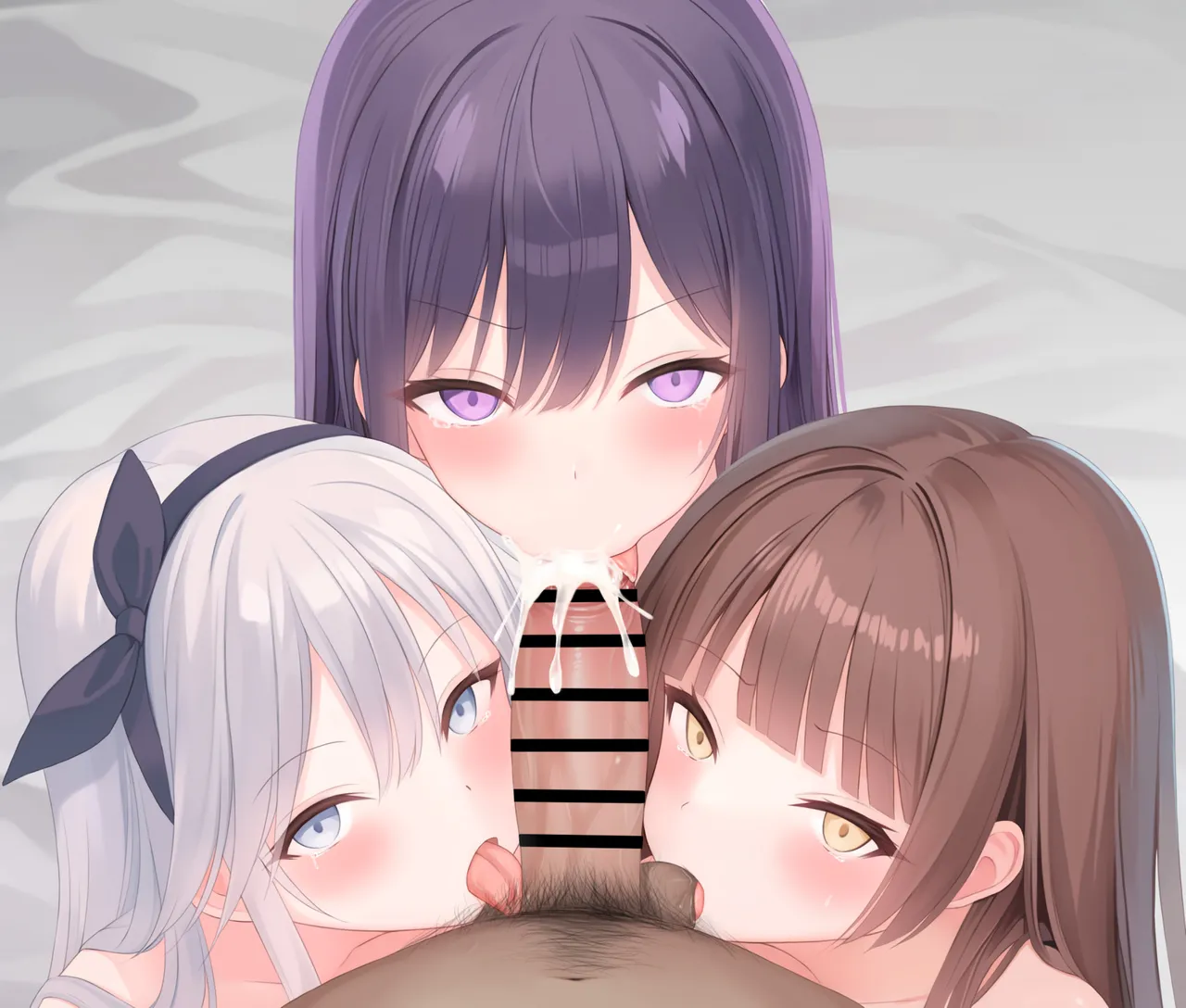 三人に舐めてもらう page 8 full