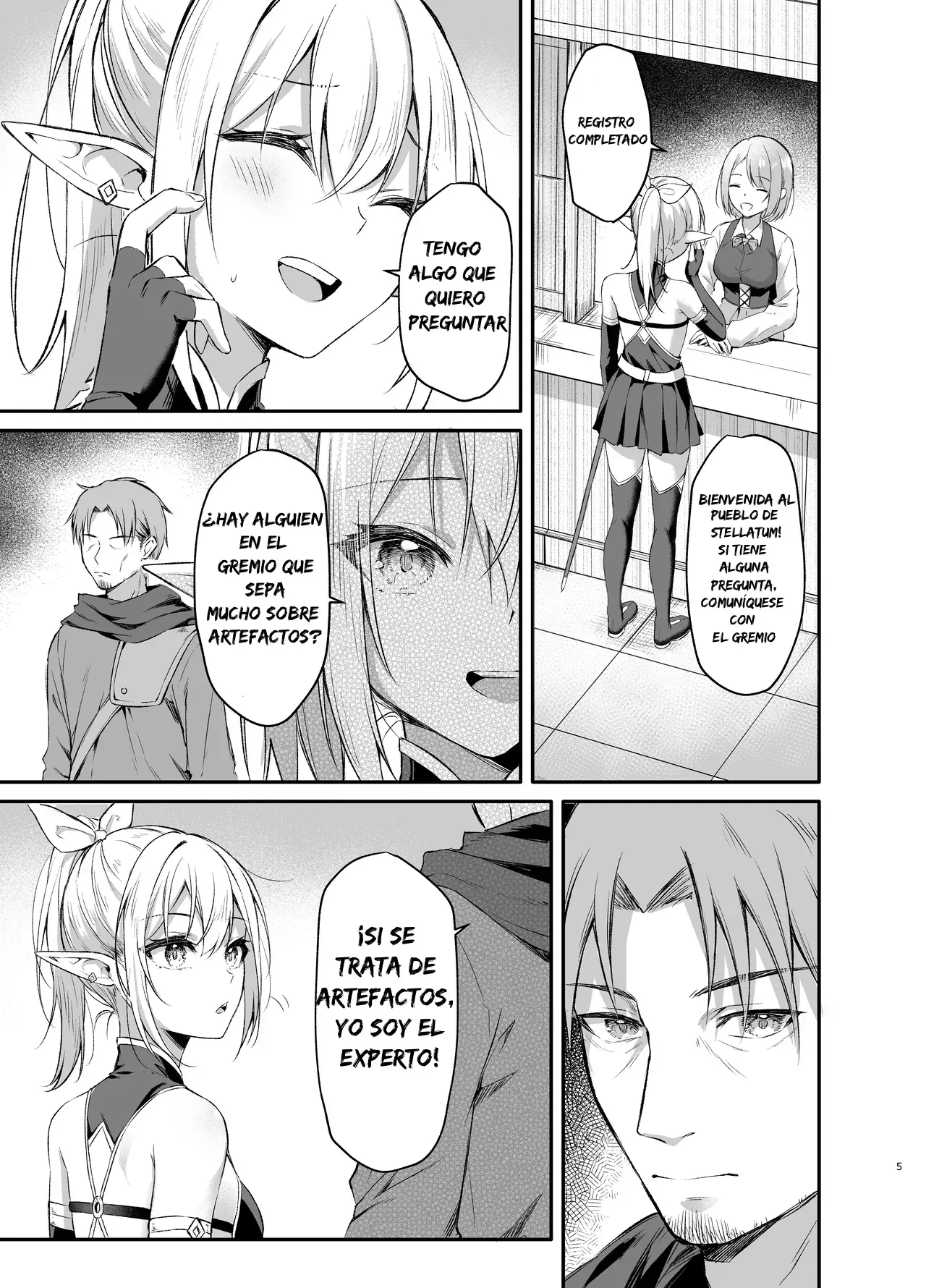 Elf-chan no Saimin Yubiwa Monogatari | Hipnosis de Elf-chan: Anillo de Control page 5 full