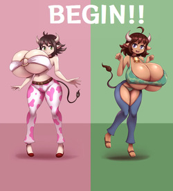 GUINEA VS MILKY! B.E. WARS!