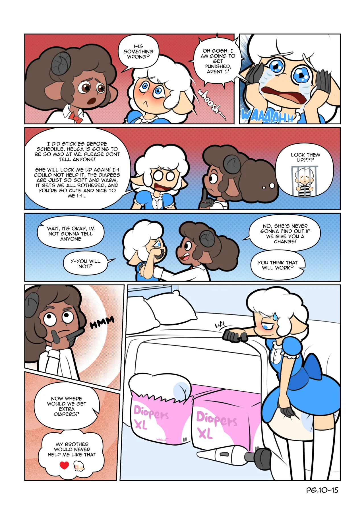 Comic: Chapter 1 - Rich People are Weird page 10 full