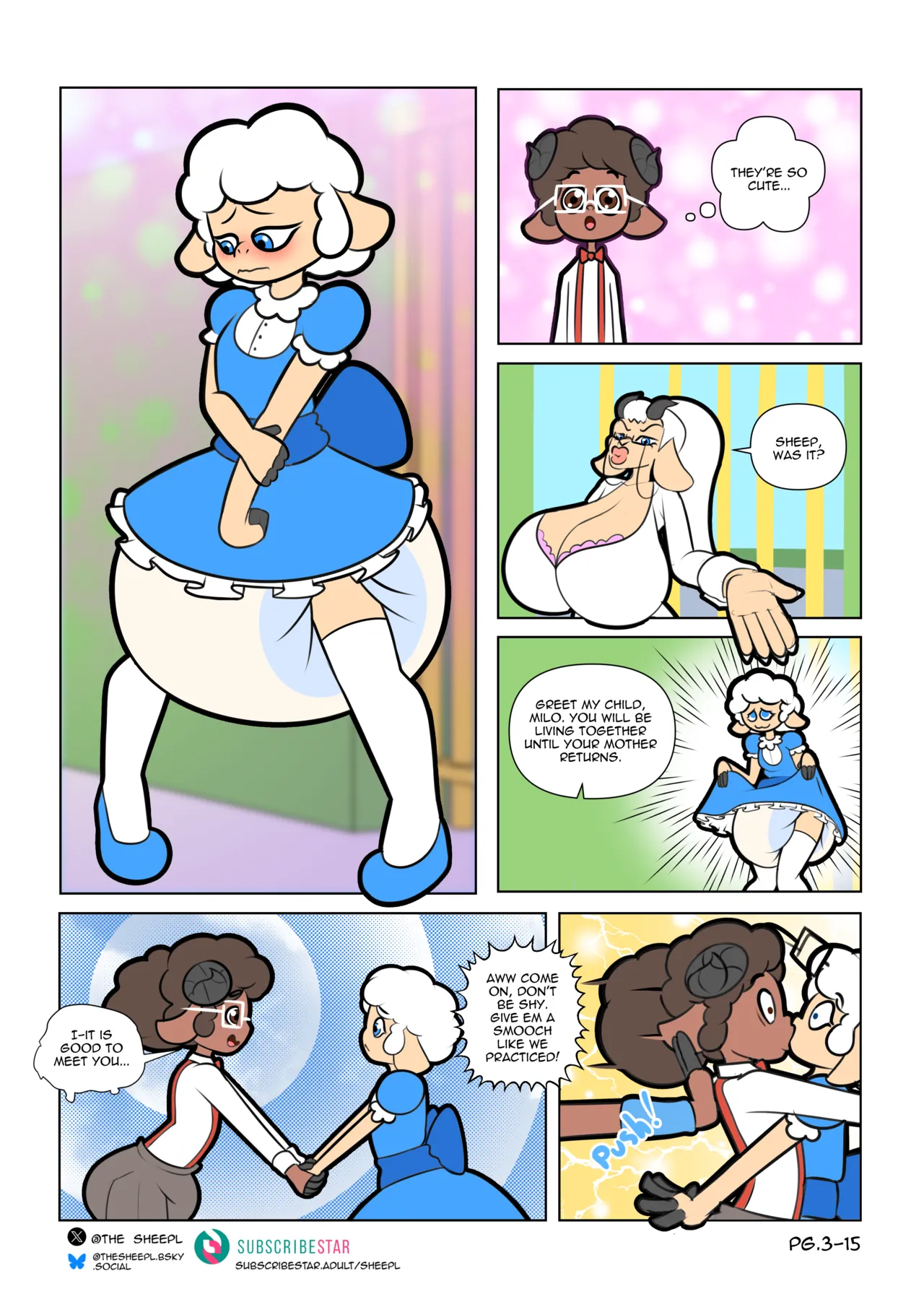 Comic: Chapter 1 - Rich People are Weird page 3 full