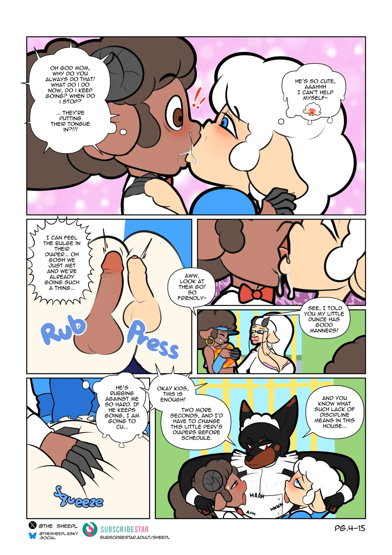 Comic: Chapter 1 - Rich People are Weird page 4 full