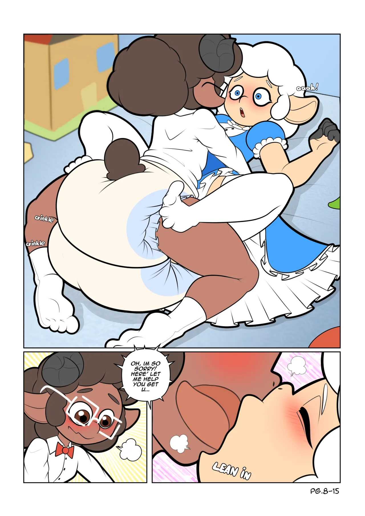 Comic: Chapter 1 - Rich People are Weird page 8 full