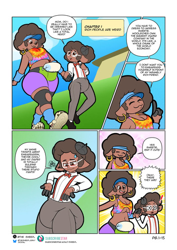 Comic: Chapter 1 - Rich People are Weird cover