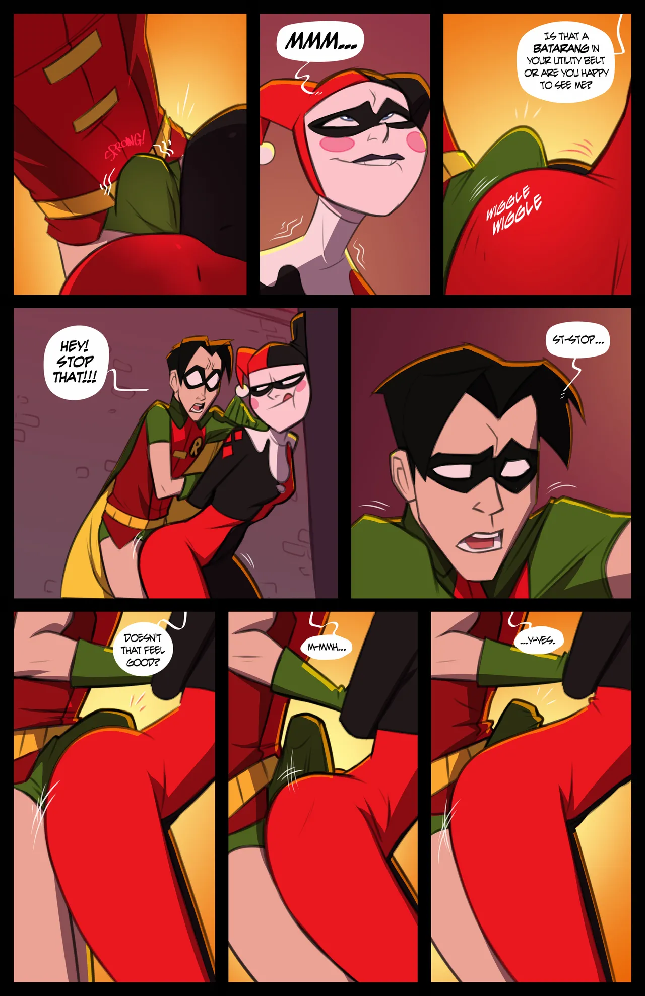 Dc Comics - Harley Quinn &amp; Jason Todd page 4 full