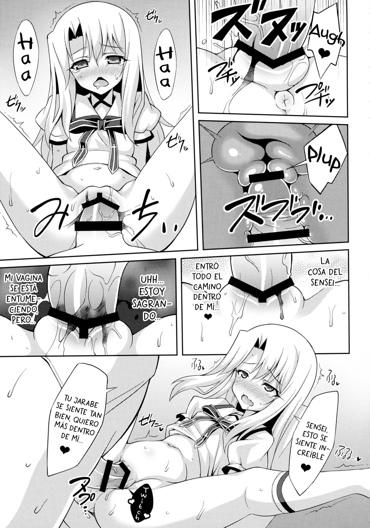 Datenshi XX Kyuusei Maryoku Chuudoku - Ángel Caído XX Adiccion mágica a la absorción de esperma page 9 full