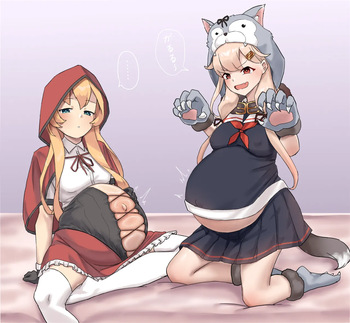 Abukuma, Yūdachi &amp; Naganami cover