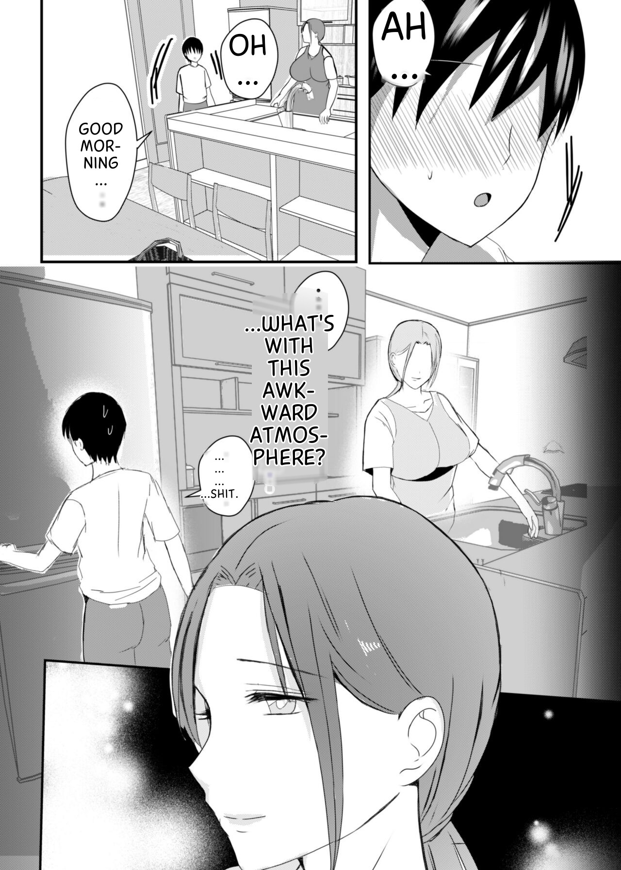 Bonyuu Kaa-san no Naka ni Modoritai 3 Kouhen - Koibito ni Natta Kaa-san ni Yasashiku Sei Sakushu Sareru Ore page 10 full