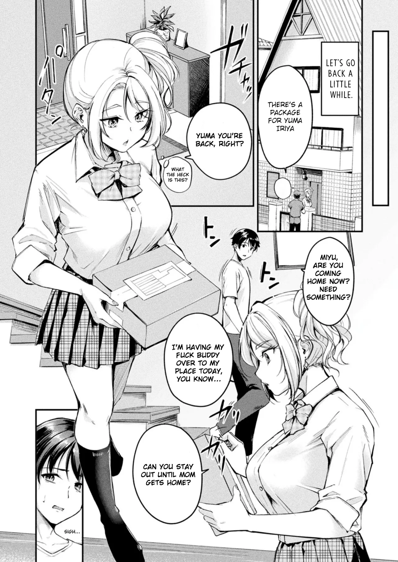 TS Goods Panic ~Iritani Kyoudai no Baai~ | TS Goods Panic ~The Case of the Iriya's Siblings~ page 2 full