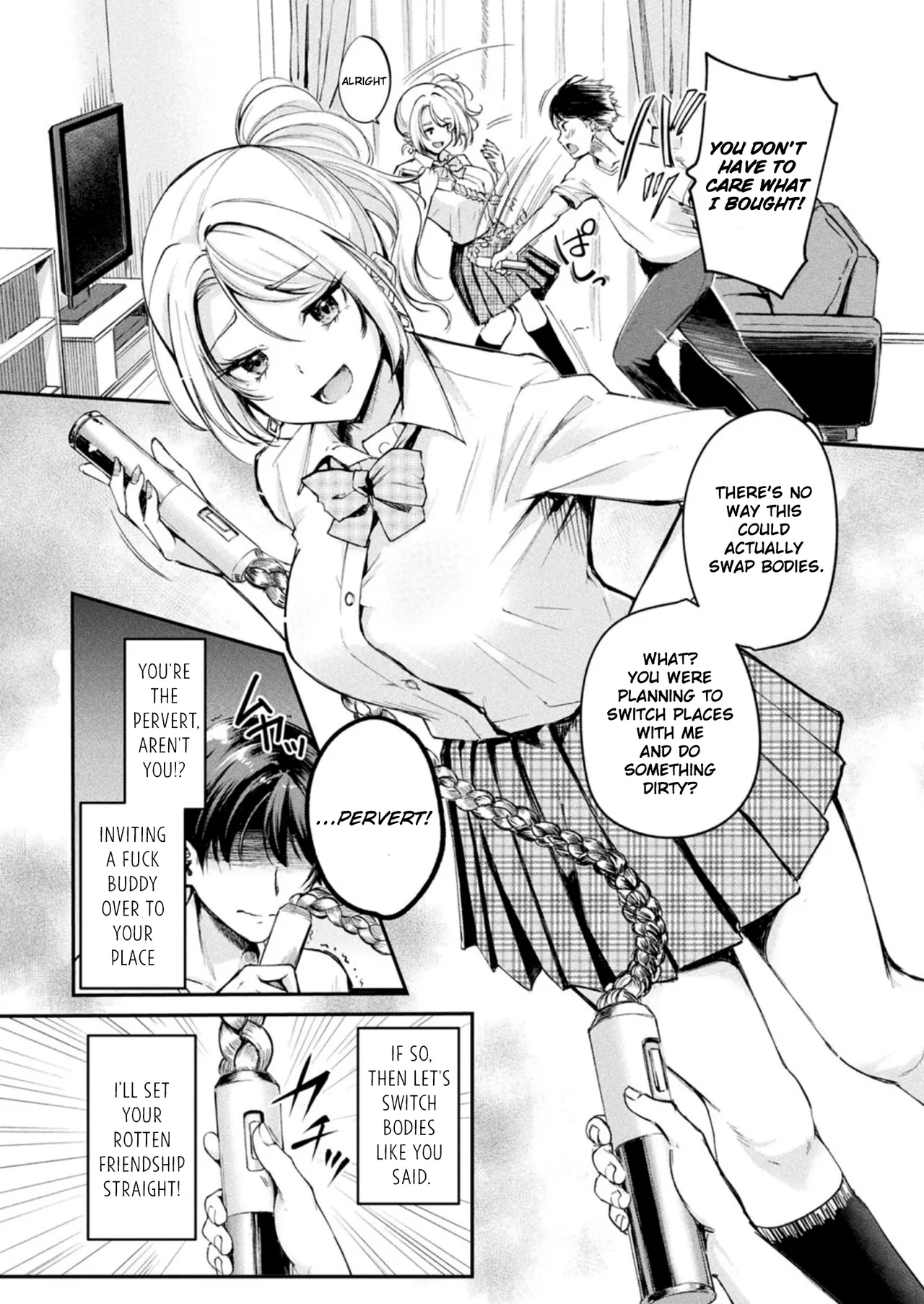 TS Goods Panic ~Iritani Kyoudai no Baai~ | TS Goods Panic ~The Case of the Iriya's Siblings~ page 4 full