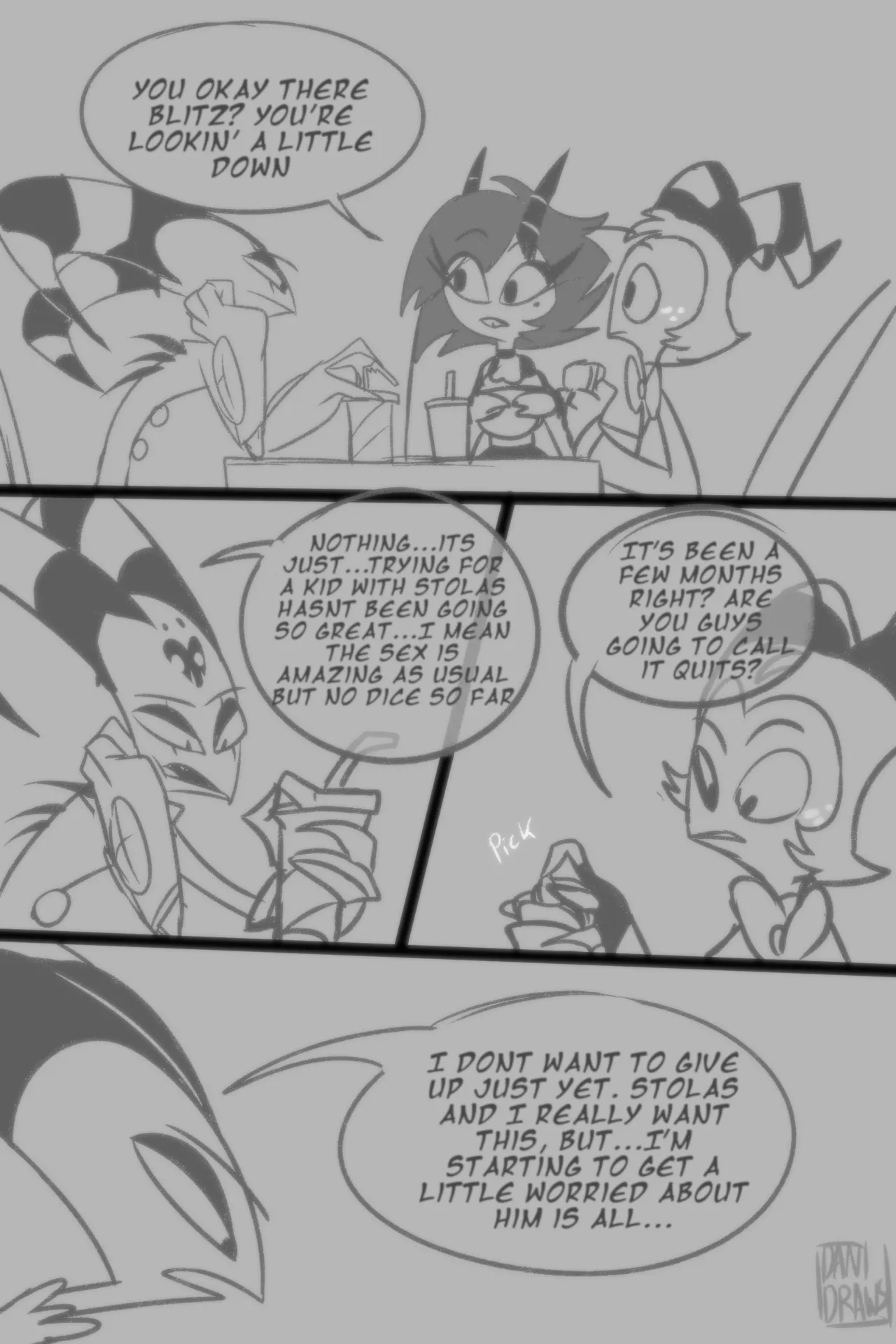 Blitzø &amp; Stolas's Egg Journey page 4 full