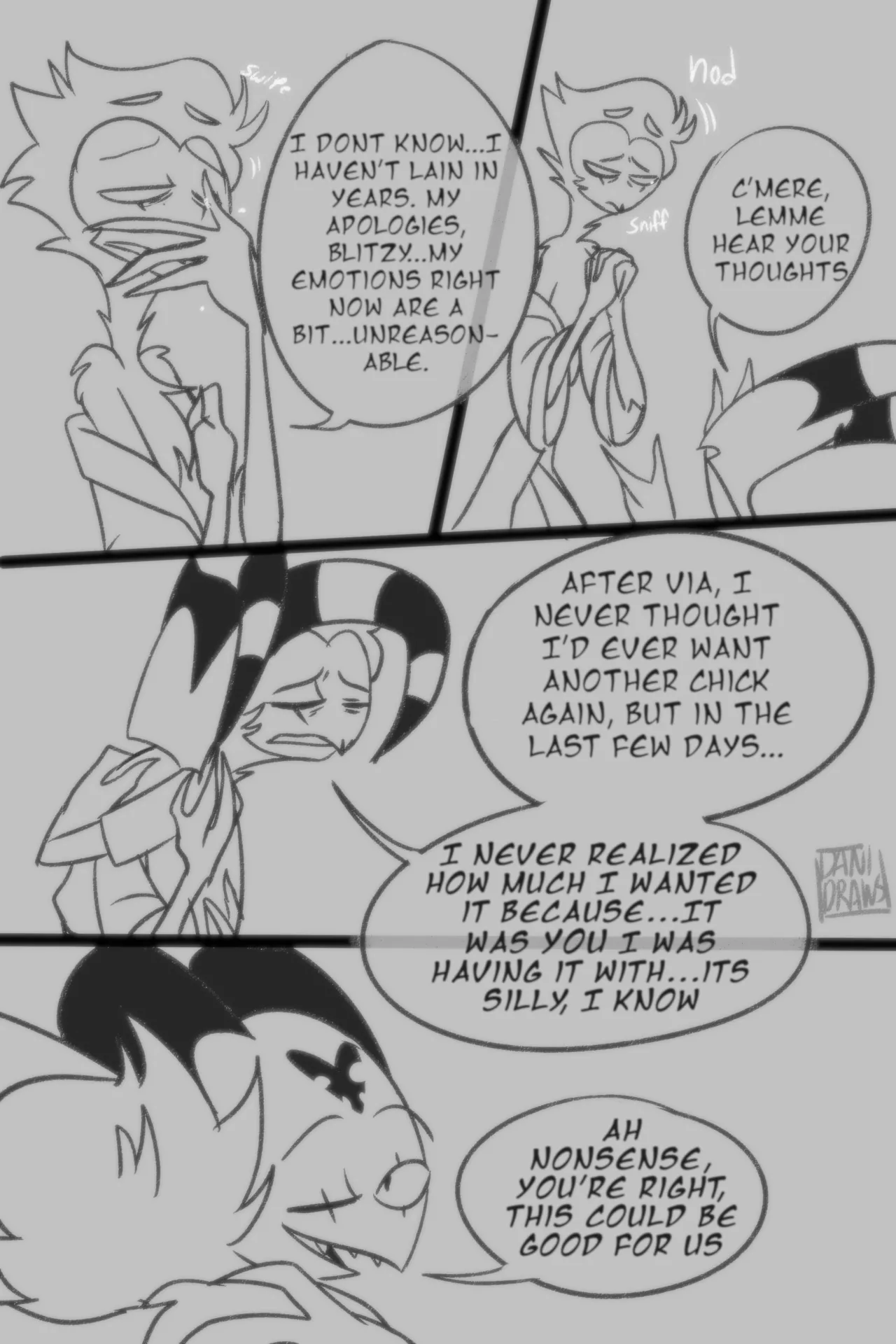 Blitzø &amp; Stolas's Egg Journey page 8 full