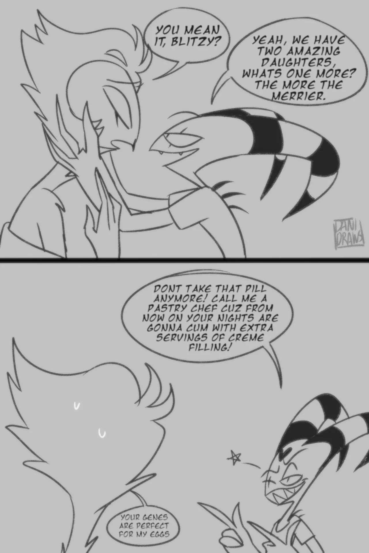 Blitzø &amp; Stolas's Egg Journey page 9 full