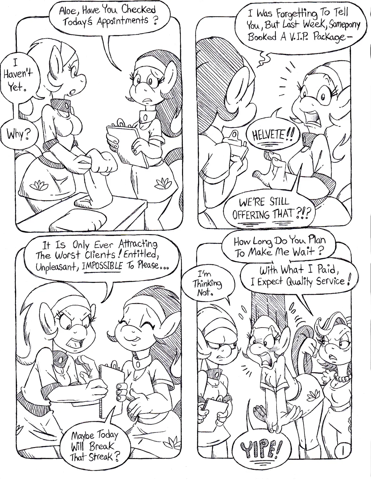 Spa Spoiled page 1 full