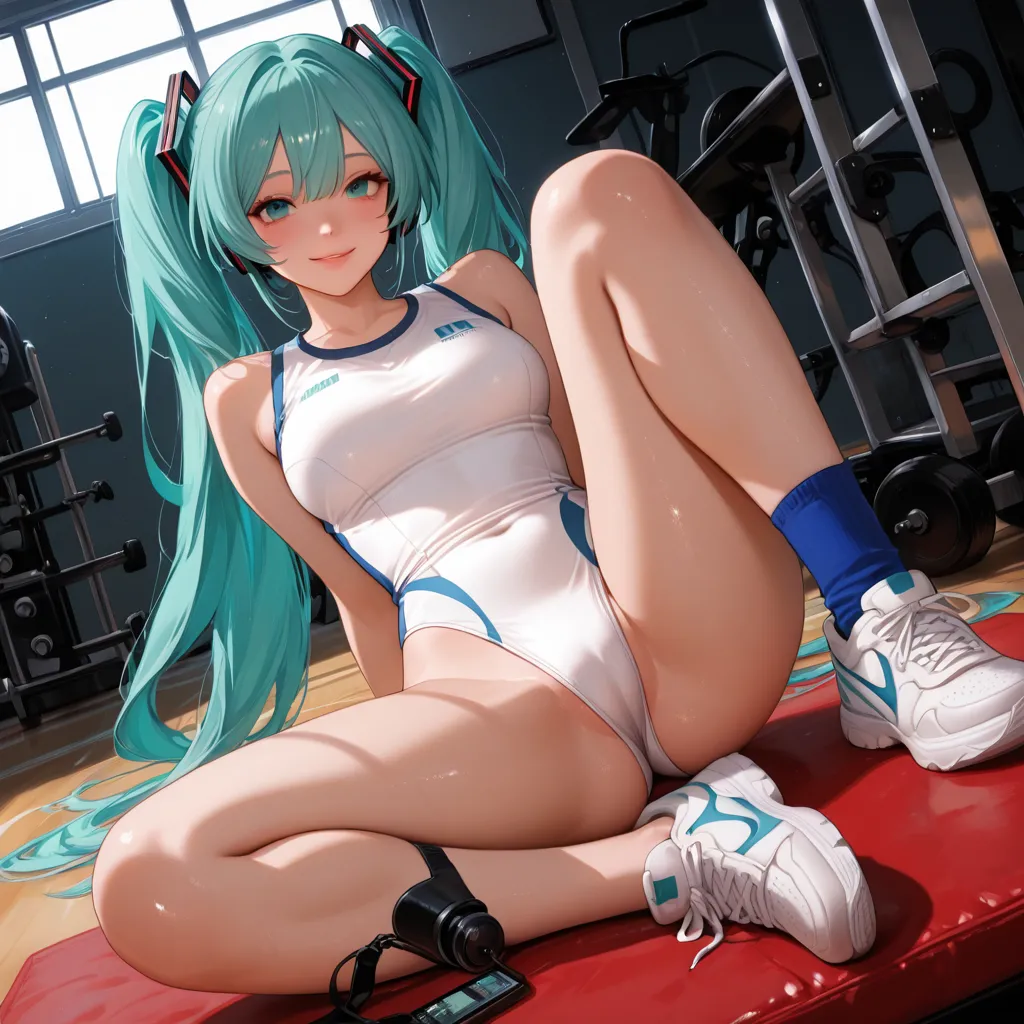 Hatsune Miku in the Gym page 7 full
