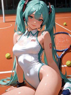 Hatsune Miku in the Gym