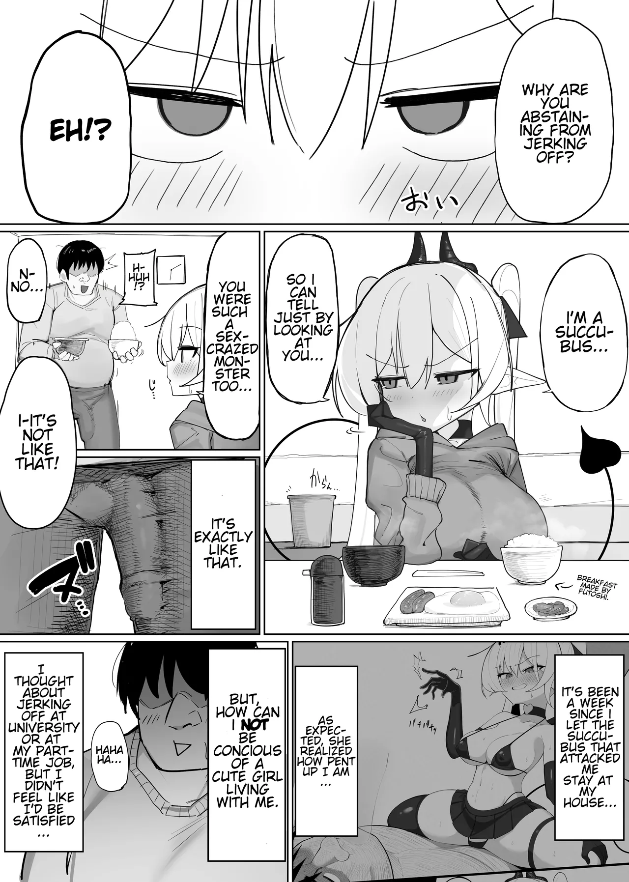 Atashi no Ejiki ni Narinasai! 2 | Fall Prey To A Succubus! 2 page 3 full