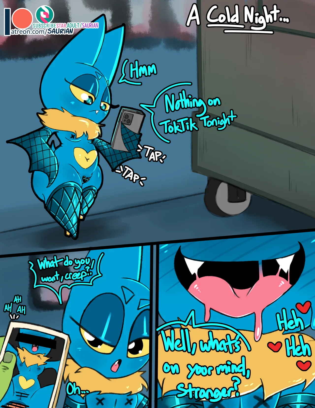 Bat out at Night page 1 full