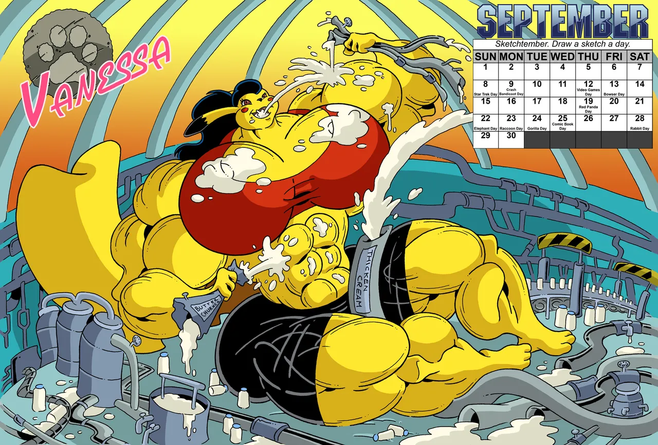 Demolition Queens 2019 Calendar page 10 full