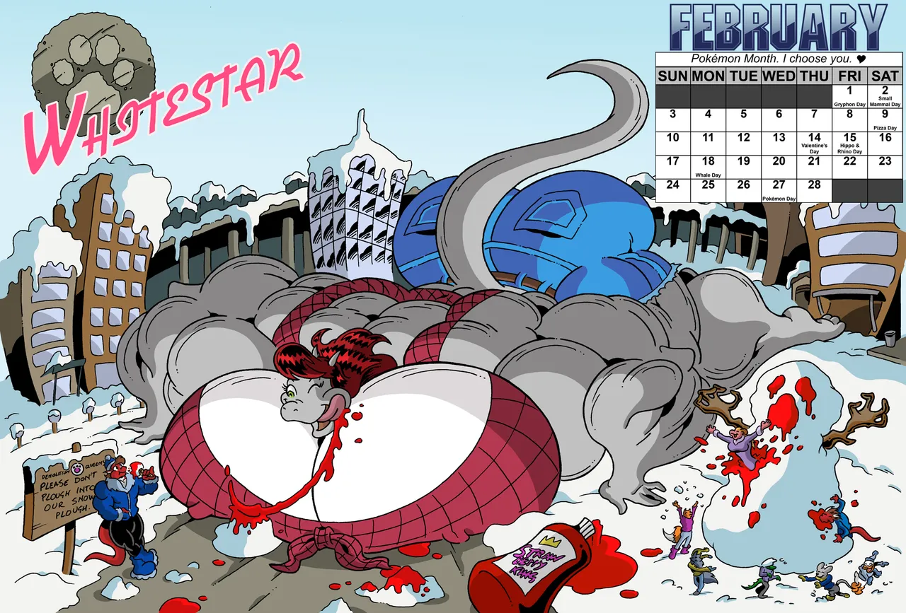 Demolition Queens 2019 Calendar page 3 full