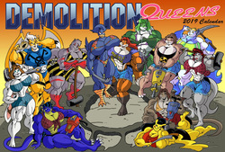 Demolition Queens 2019 Calendar