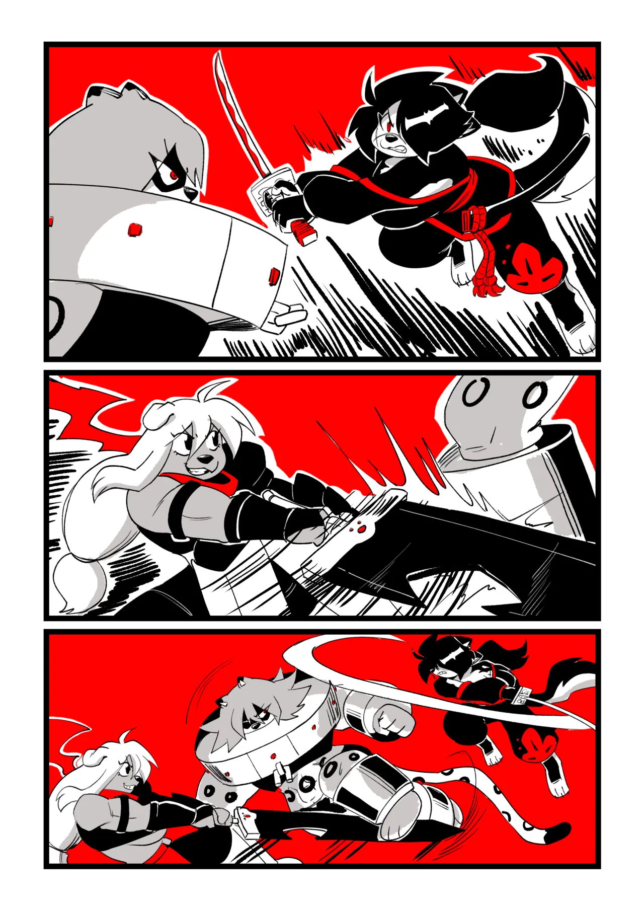 Hachimitsu: Blade for Hire: Chapter 7 - My Teeth And My Claws page 10 full