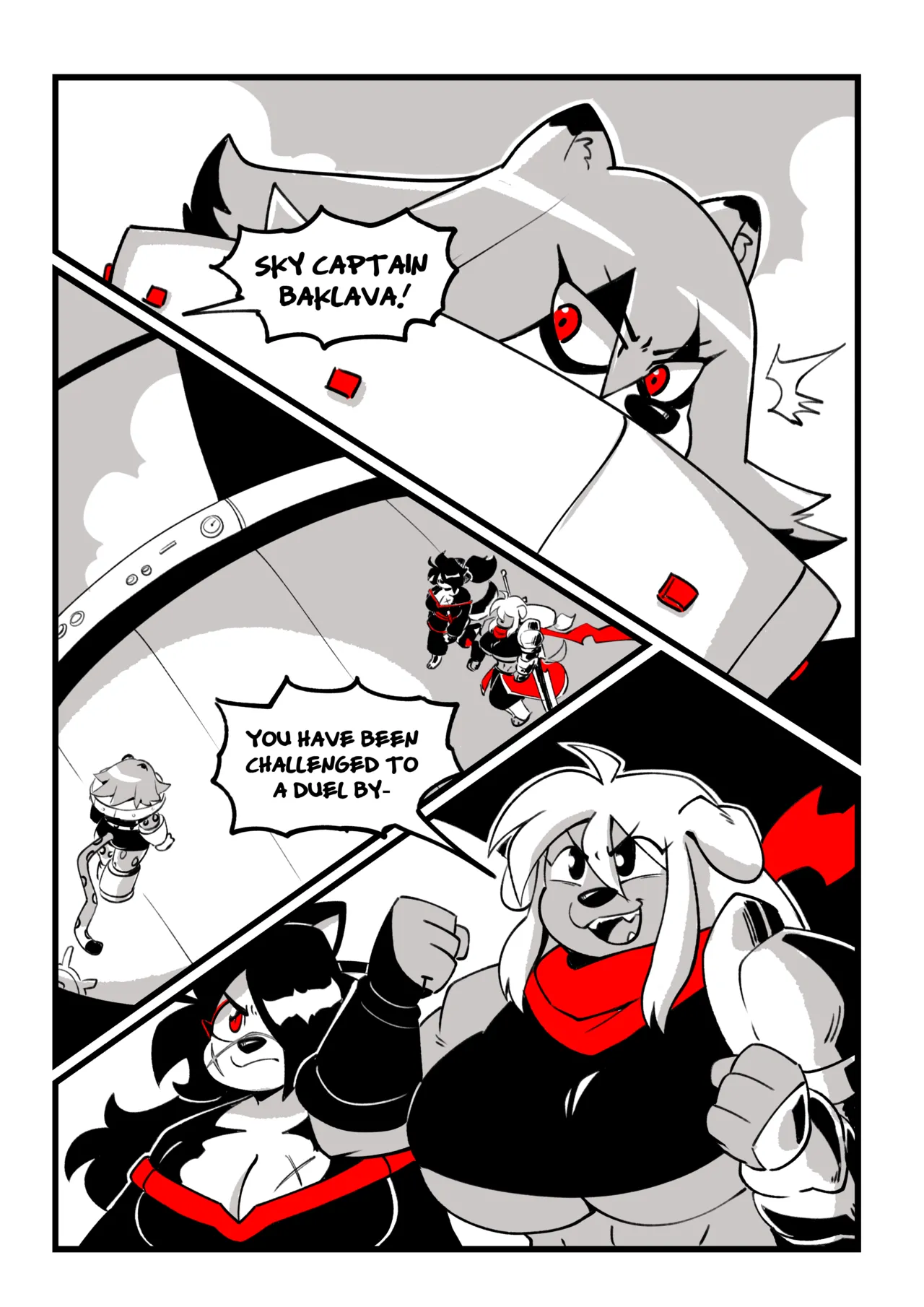 Hachimitsu: Blade for Hire: Chapter 7 - My Teeth And My Claws page 6 full
