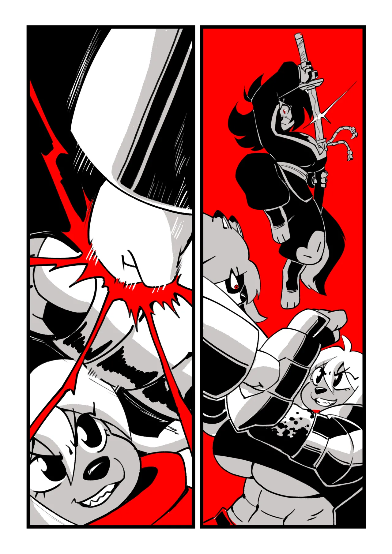 Hachimitsu: Blade for Hire: Chapter 7 - My Teeth And My Claws page 8 full