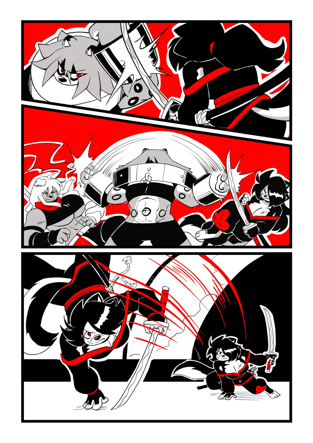 Hachimitsu: Blade for Hire: Chapter 7 - My Teeth And My Claws page 9 full