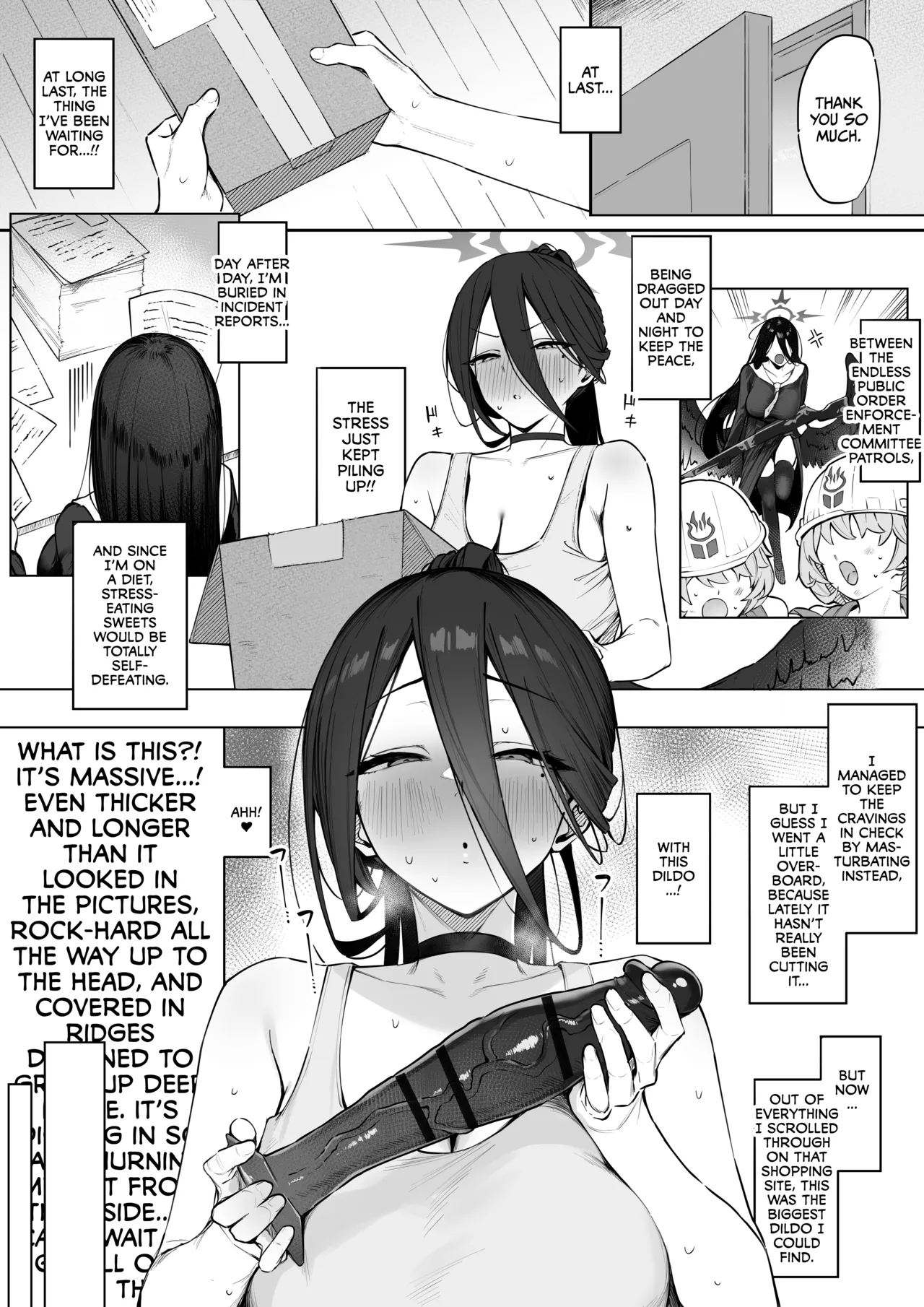 Hasumi-san no Kyuujitsu Onanie page 1 full