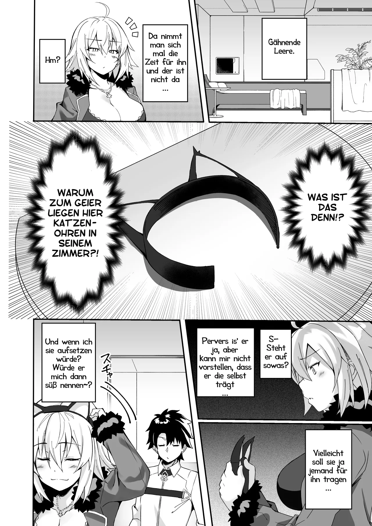 Nekomimi Jeanne to Hitasura Koubi Suru Hon | Heißes Kätzchen Johanna page 3 full
