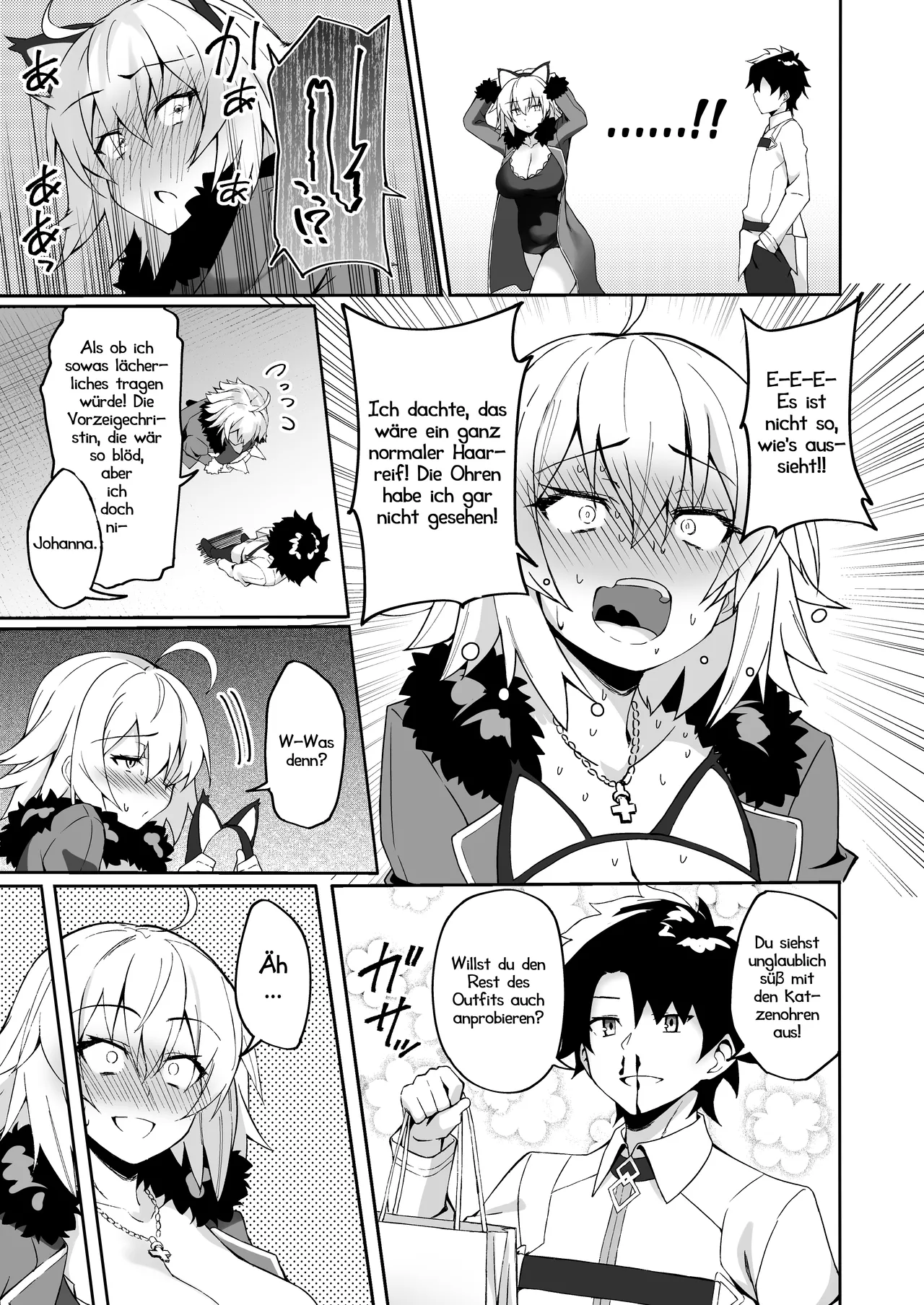Nekomimi Jeanne to Hitasura Koubi Suru Hon | Heißes Kätzchen Johanna page 4 full