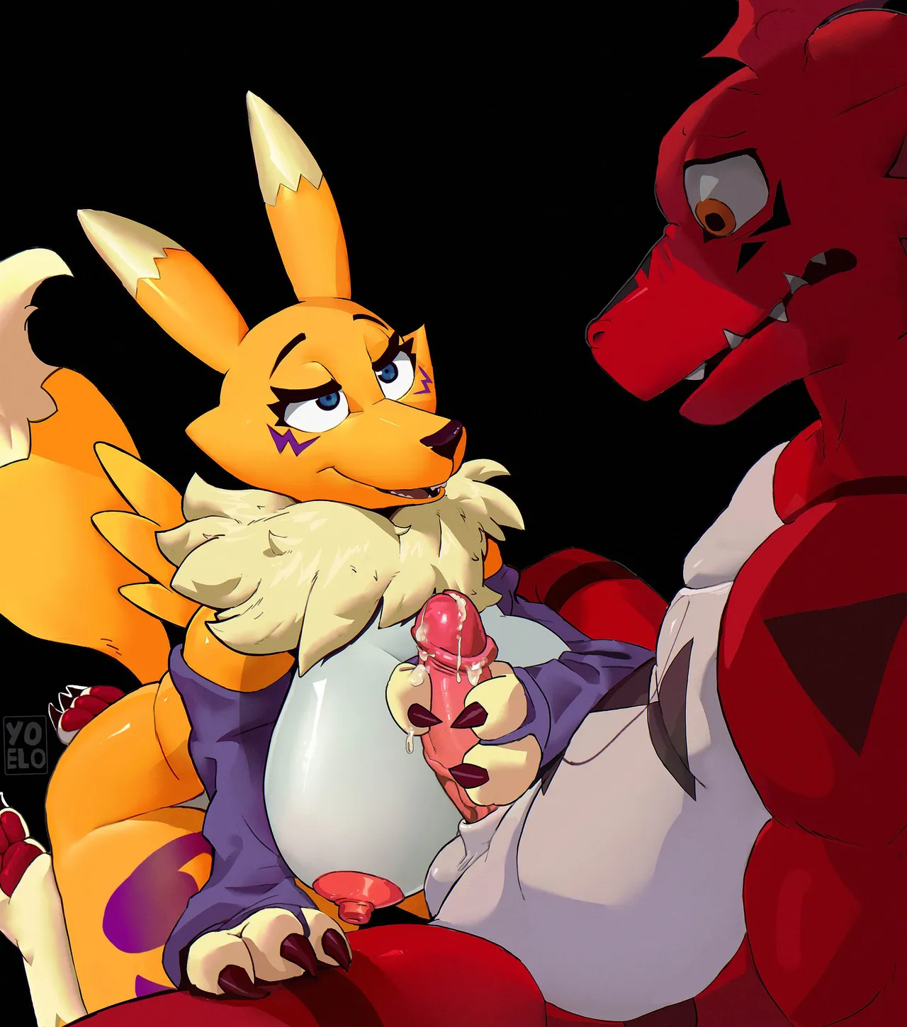 Guilmon x Renamon page 2 full