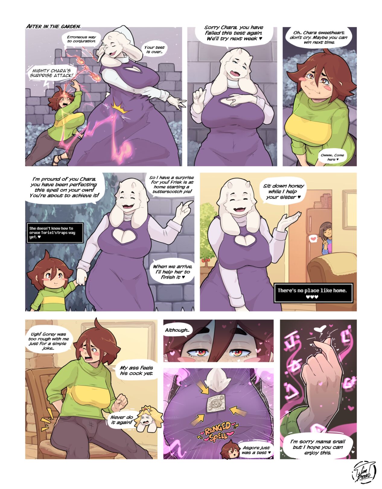 Undertale A Magical Family page 3 full