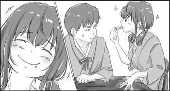 Ohina to Harukichi cover