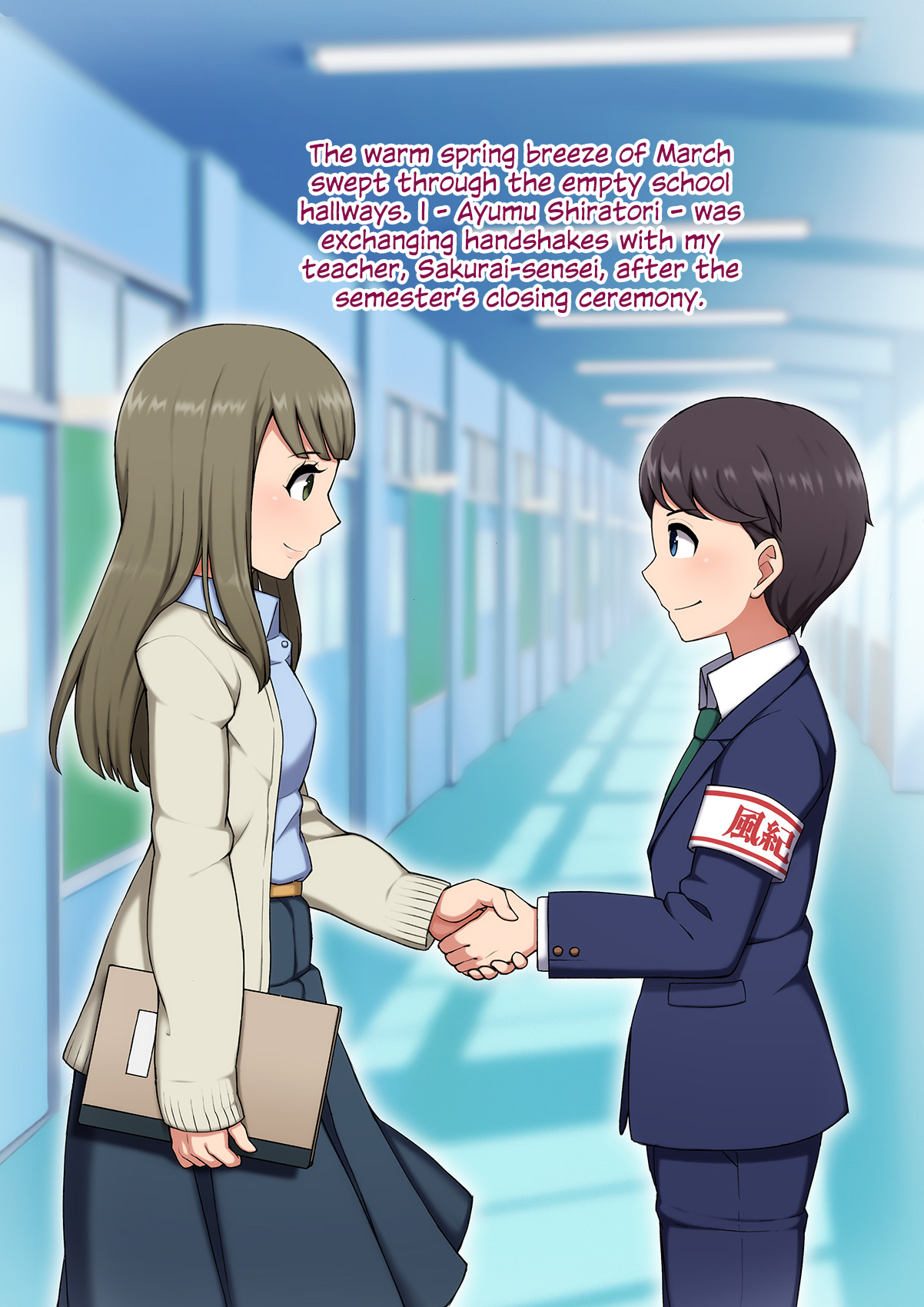 Josou Mesu Ochi Fuuki Iin ~Kiyoku Tadashii Mohansei ga Inran Bitch ni Ochiru made~ | Feminisation Committee: Nymphomaniac Justice!! page 4 full