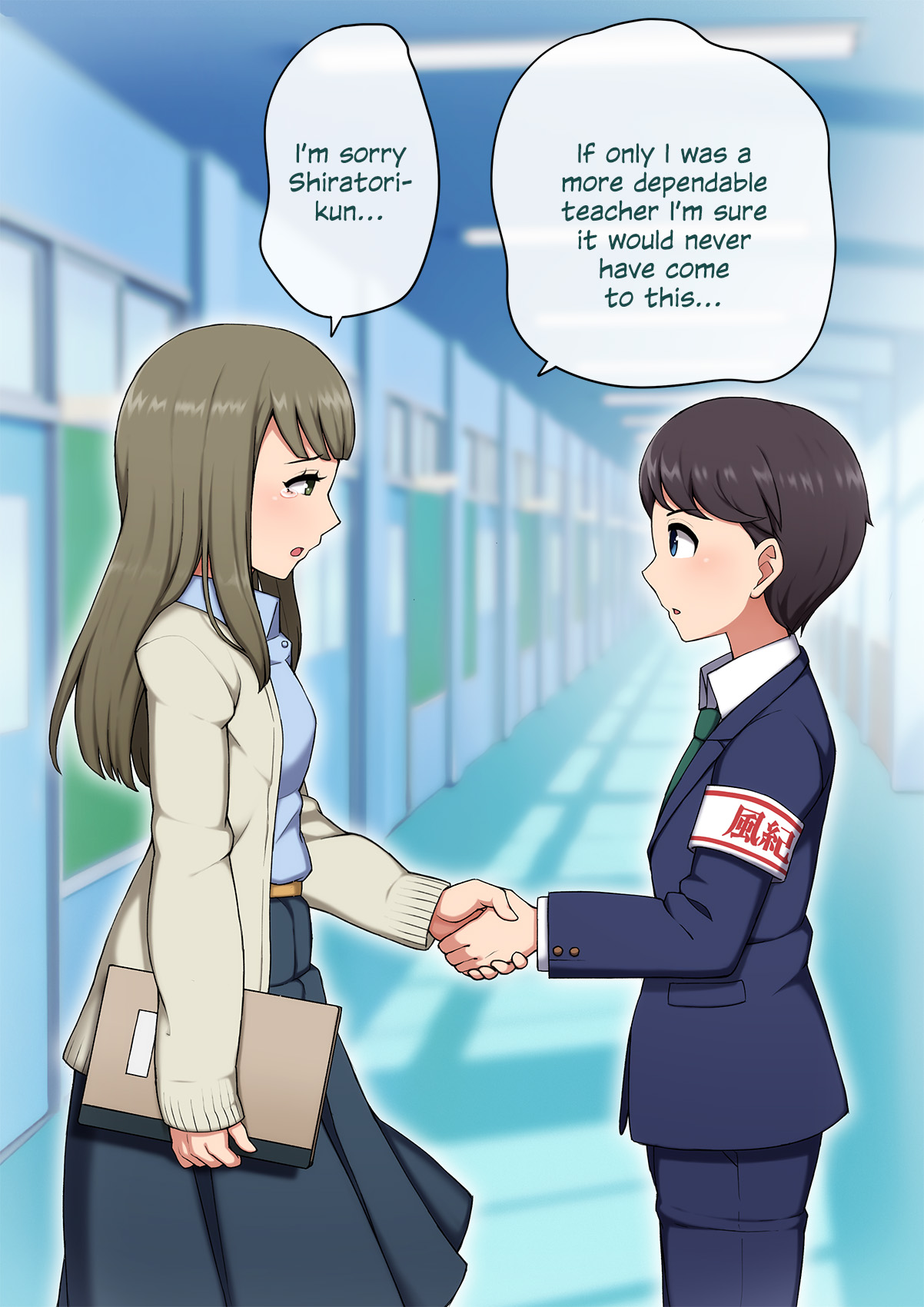 Josou Mesu Ochi Fuuki Iin ~Kiyoku Tadashii Mohansei ga Inran Bitch ni Ochiru made~ | Feminisation Committee: Nymphomaniac Justice!! page 5 full