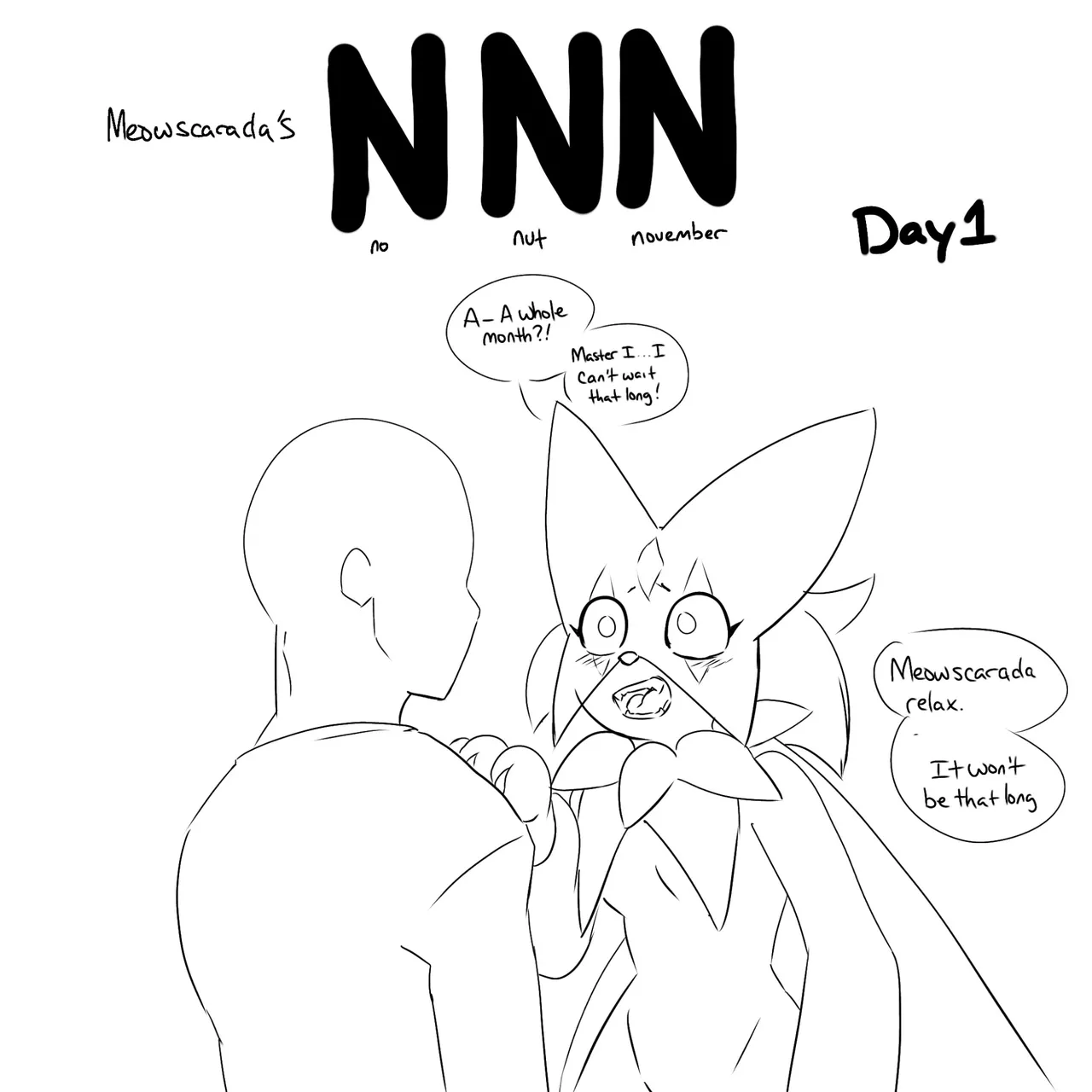 Meowscarada No Nut November page 1 full