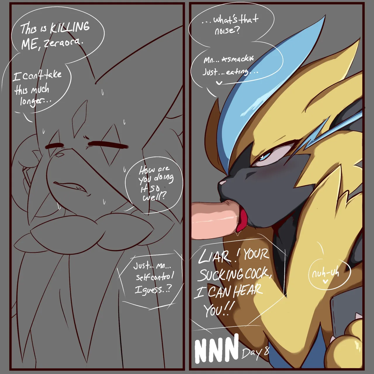 Meowscarada No Nut November page 8 full