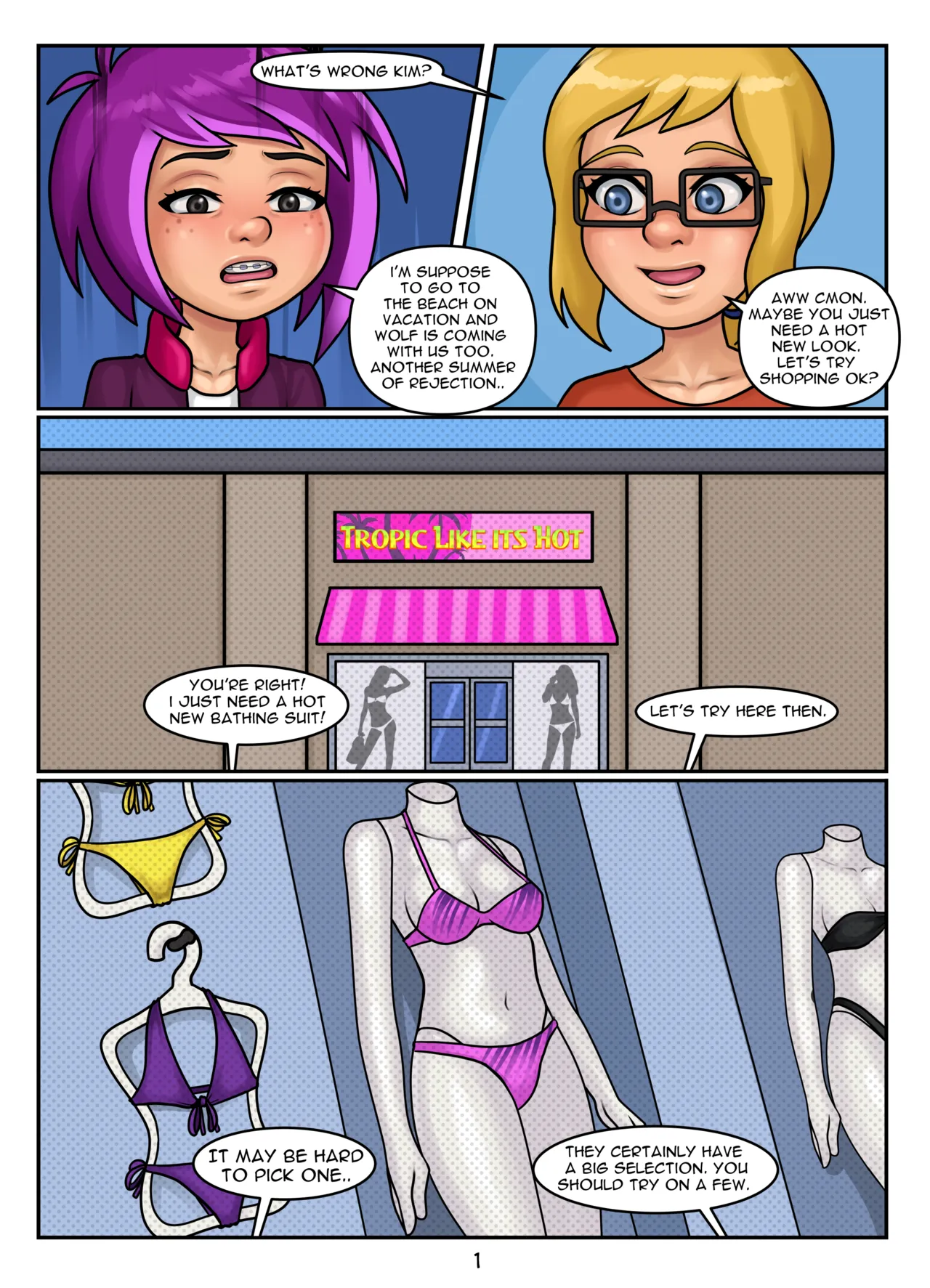 Girls Just Want to Have Sun + Extra Summer Pinups page 3 full